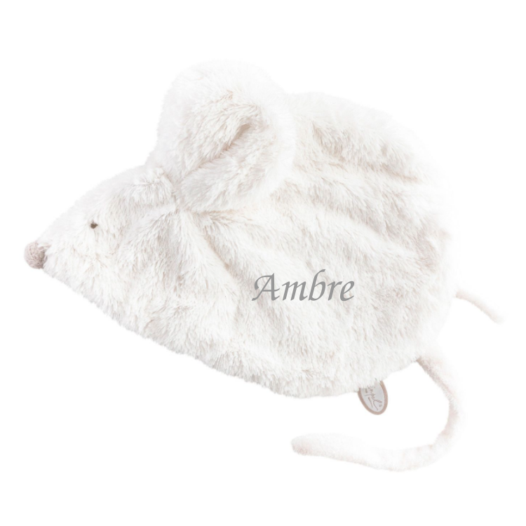  - maude the mouse - comforter white 30 cm 